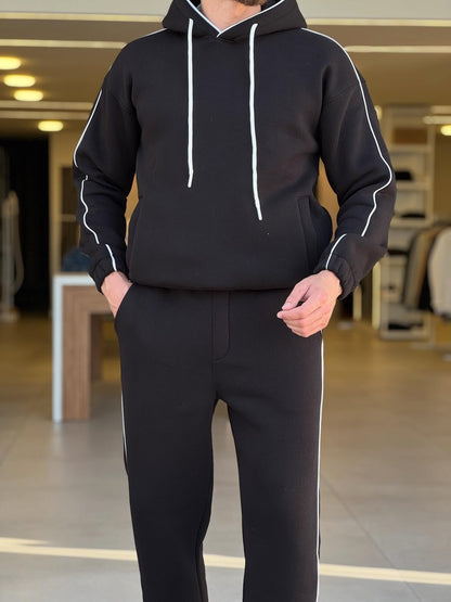 Black Hoodie Set