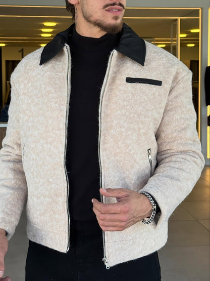 Beige Jacket