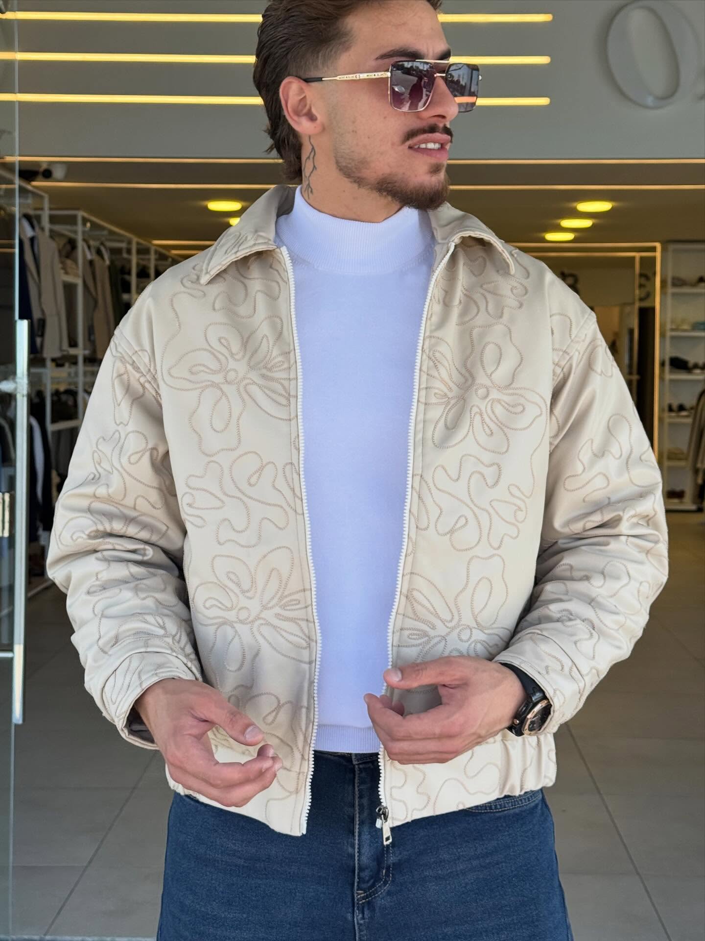 Beige Jacket