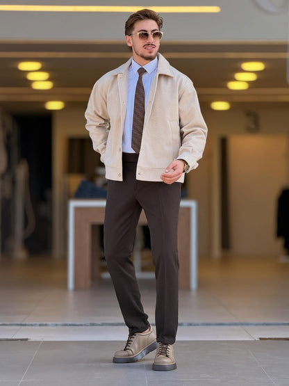 Beige Jacket