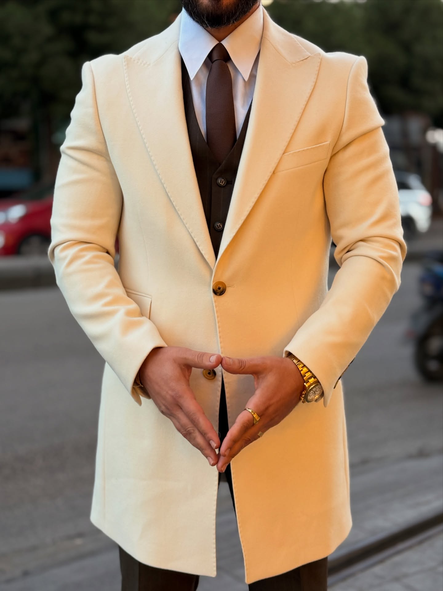 Beige Coat