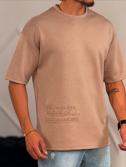 Beige Oversize T-Shirt