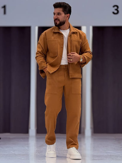 Ozero Brand Camel Chemise Set