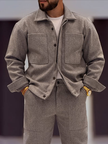 Ozero Brand Grey Chemise Set