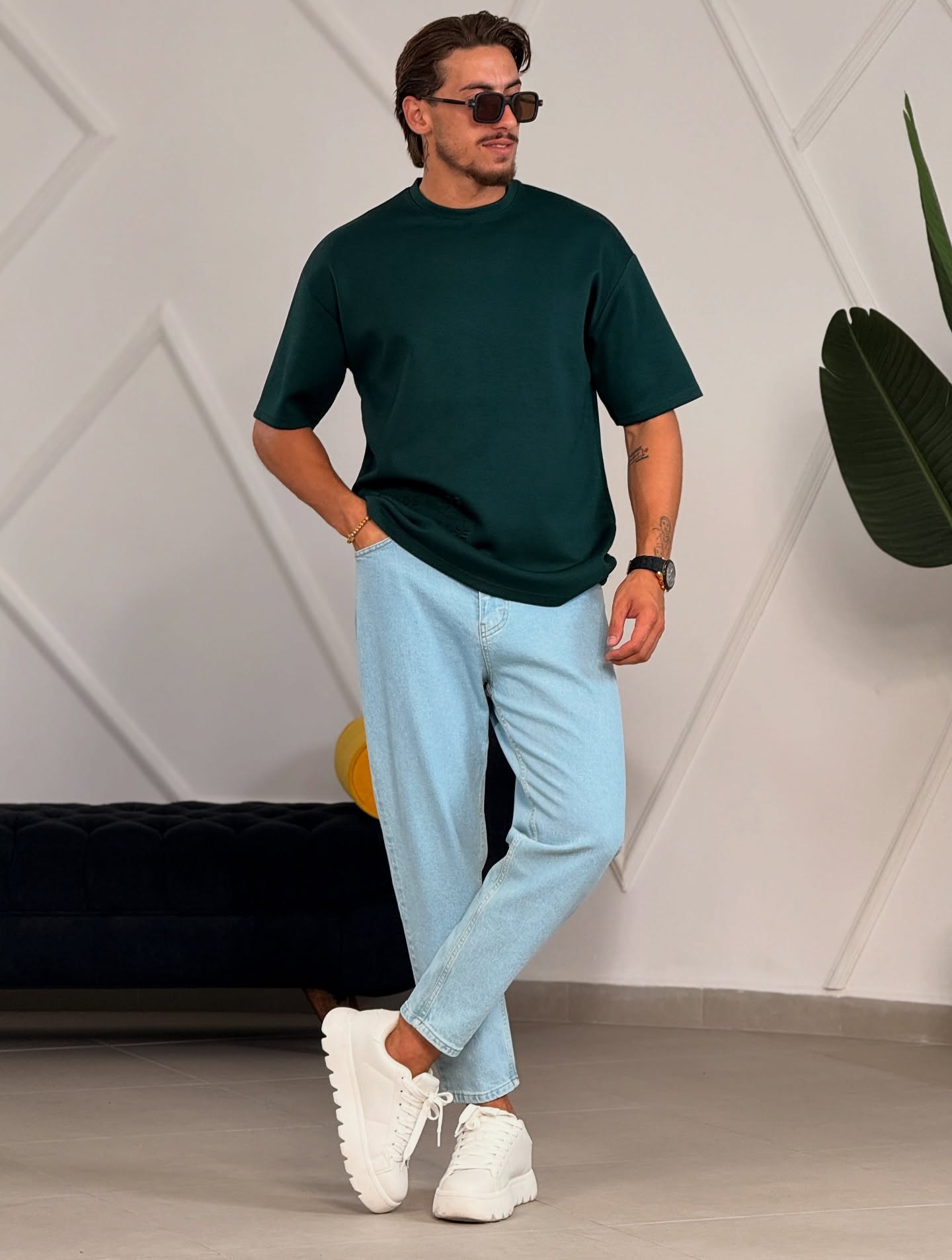 Green Oversize T-Shirt