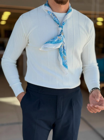 Light Blue Casual Top