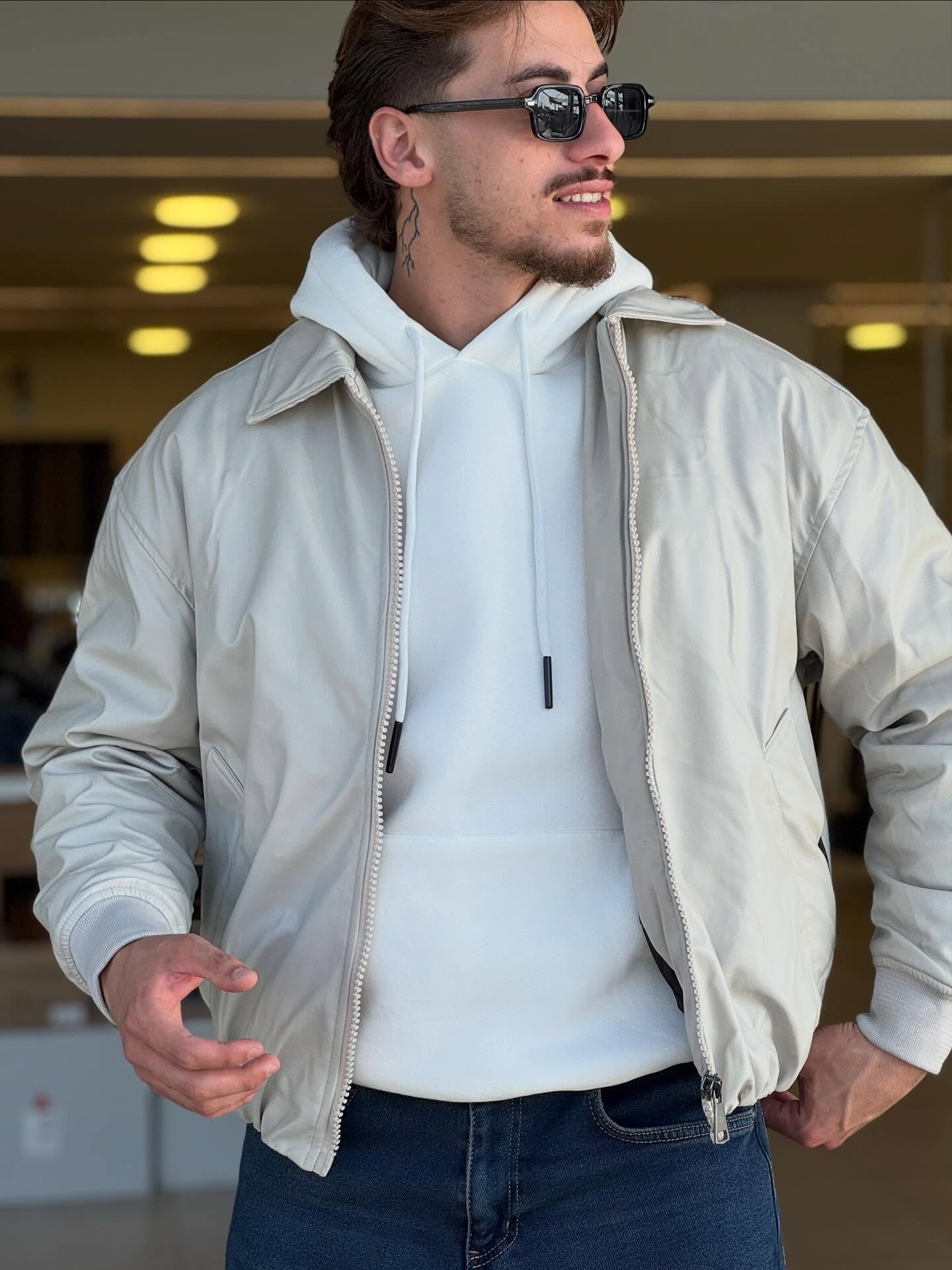 Beige Jacket