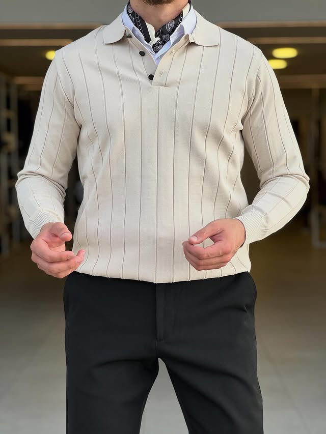 Beige Polo