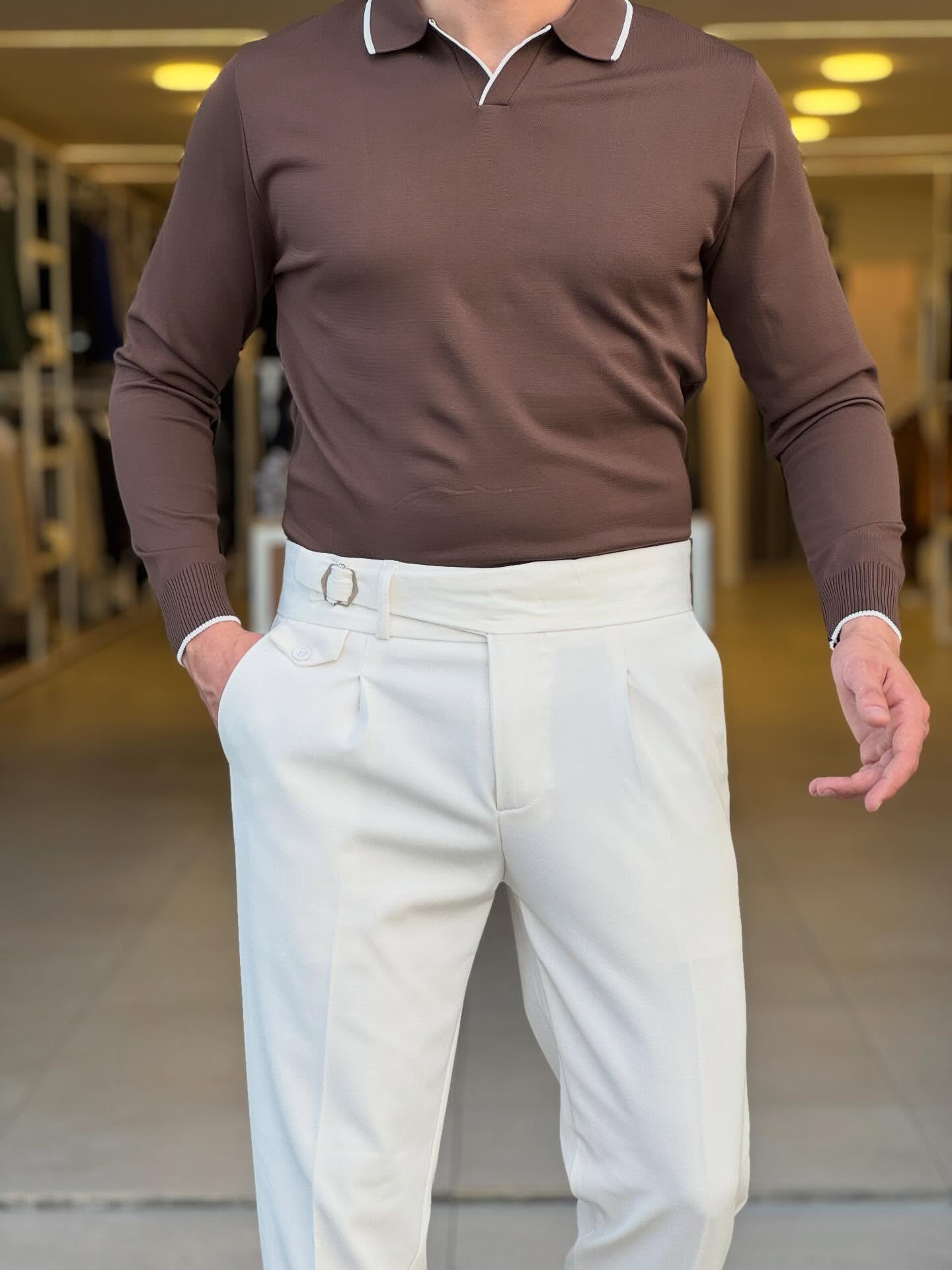 Brown Polo