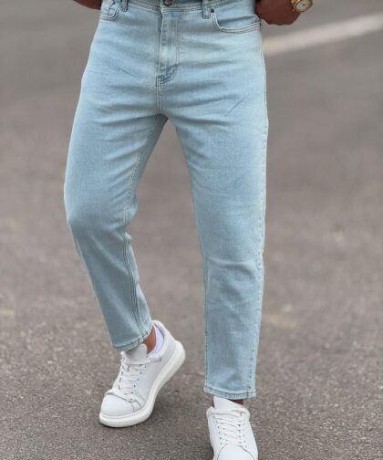 Light Blue Boyfriend Jeans