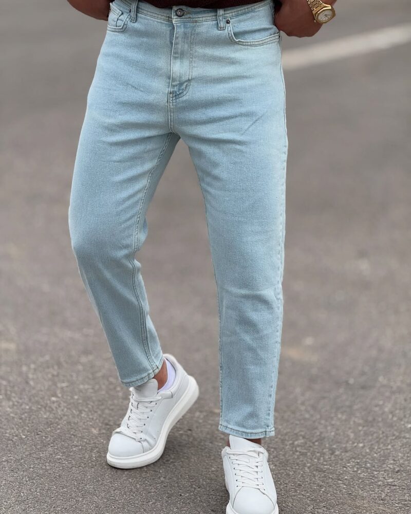 Light Blue Boyfriend Jeans
