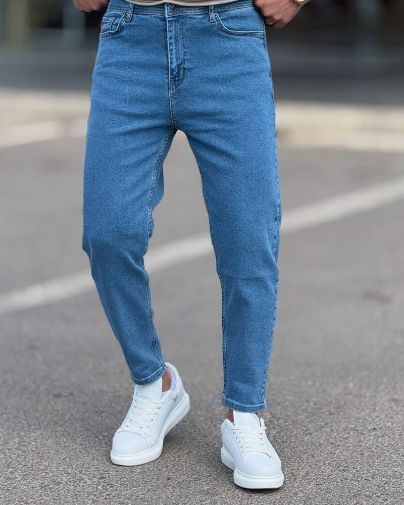 Blue Boyfriend Jeans