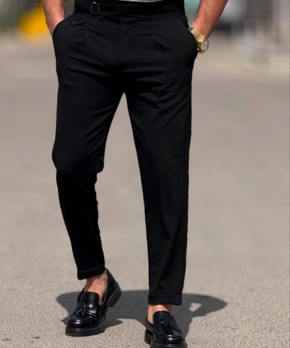 Black High-waist pants