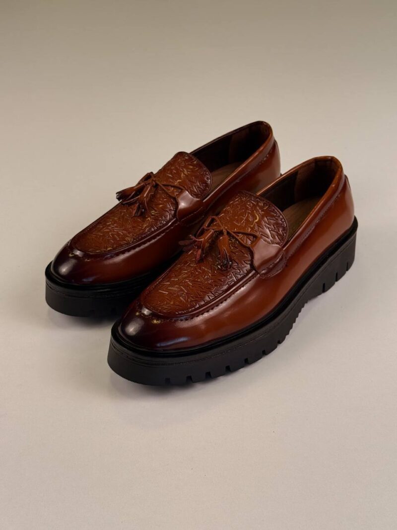 Havan/Black Tassel Shoes