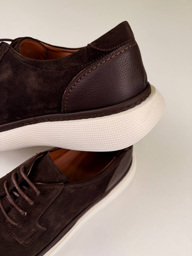 Brown/White Casual Shoe - Image 2