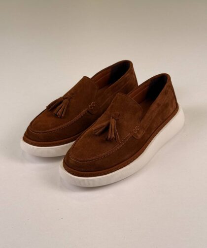 Havan/White Chamois Loafers