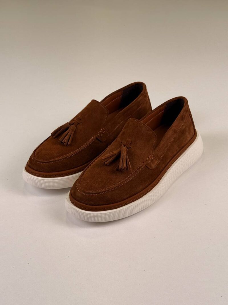 Havan/White Chamois Loafers