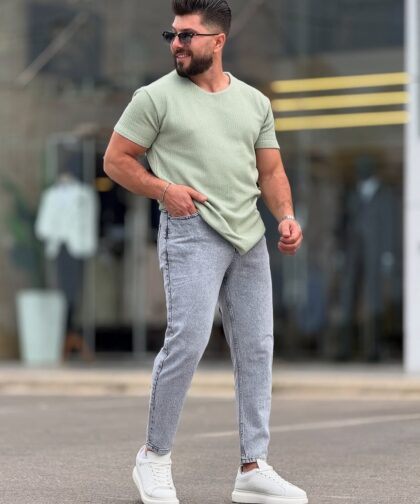 Cotton Light Mint Tshirt