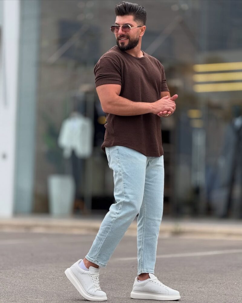 Cotton Brown Tshirt