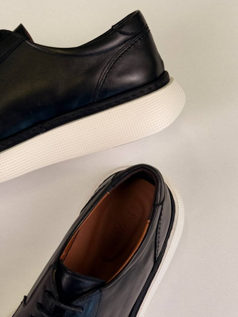 Black/White Dress Shoes - Image 6