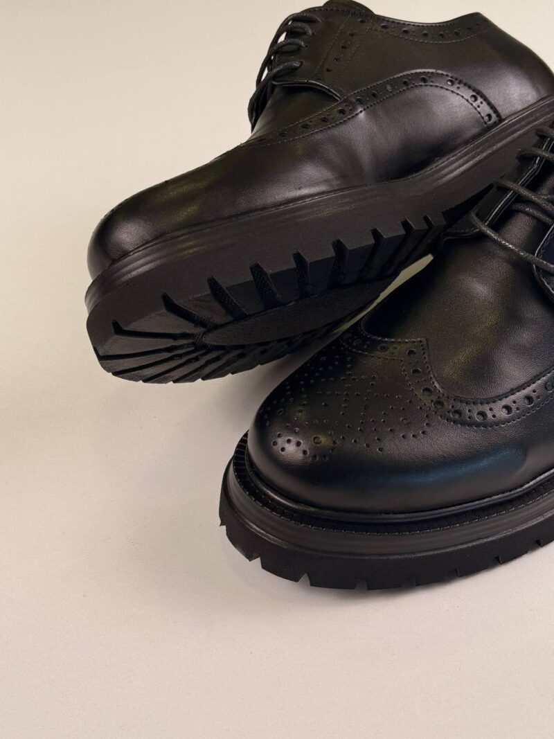 Full Black Dress Shoes - Image 3