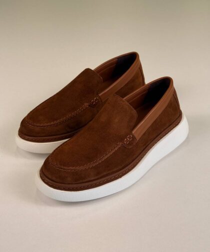 Havan/White Chamois Loafers