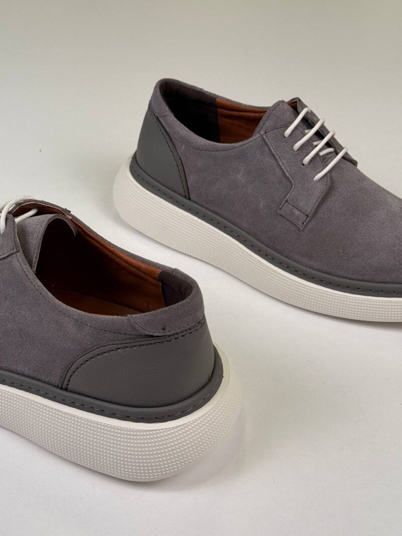 Gray/White Casual Shoe - Image 3