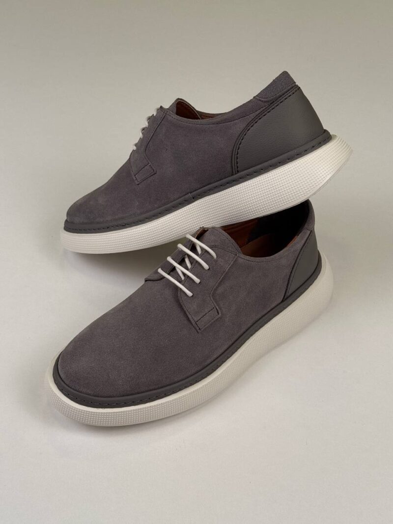 Gray/White Casual Shoe - Image 4
