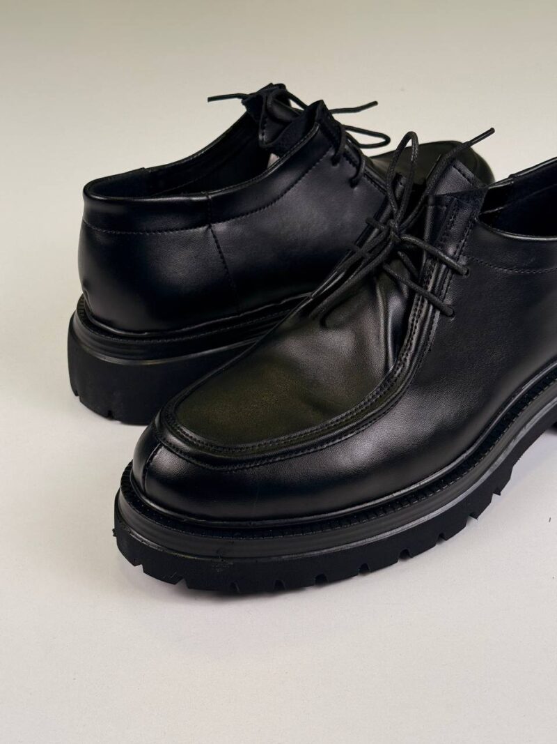 Full Black Dress Shoes - Image 4