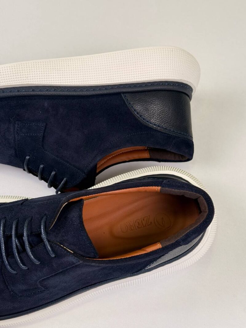 Navy Blue/White Casual Shoe - Image 6