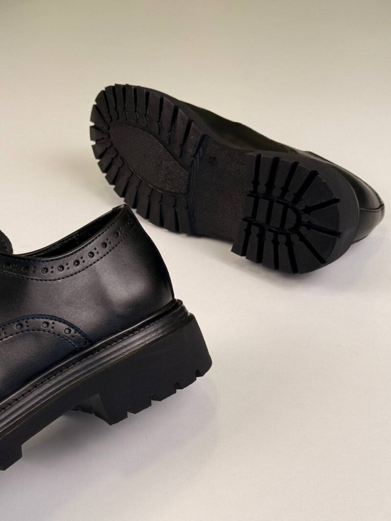 Full Black Dress Shoes - Image 6