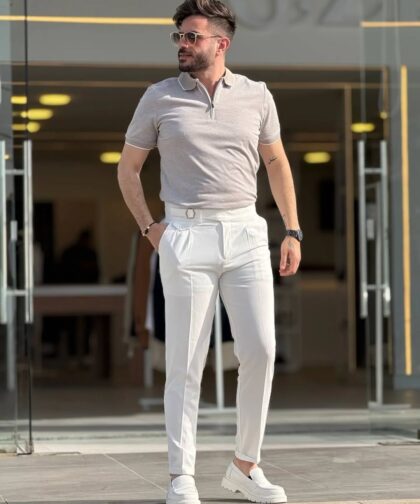 Gray Polo