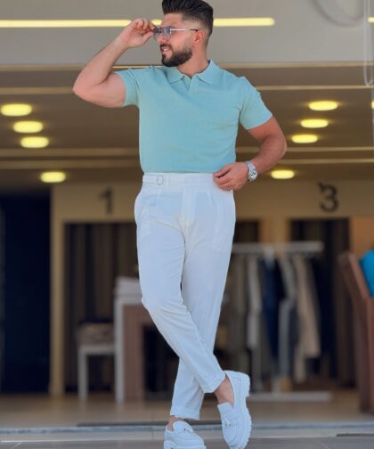Baby Blue Polo