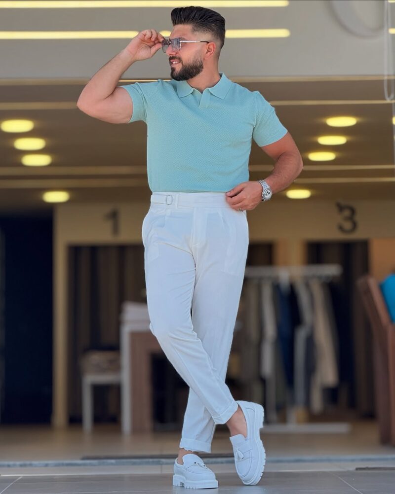 Baby Blue Polo