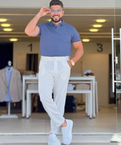 Navy Blue Polo